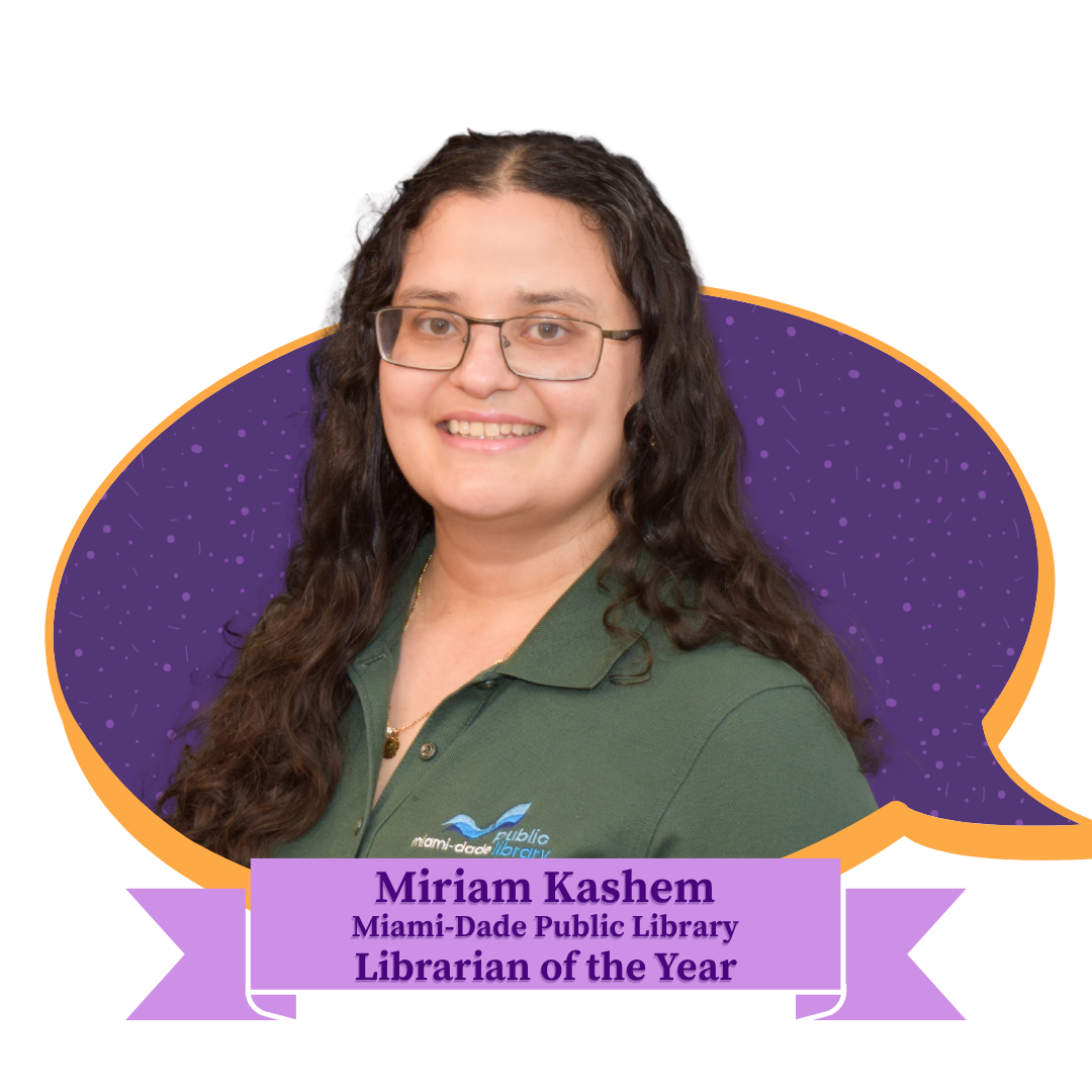 Photo of Miriam Kashem, Librarian of the Year