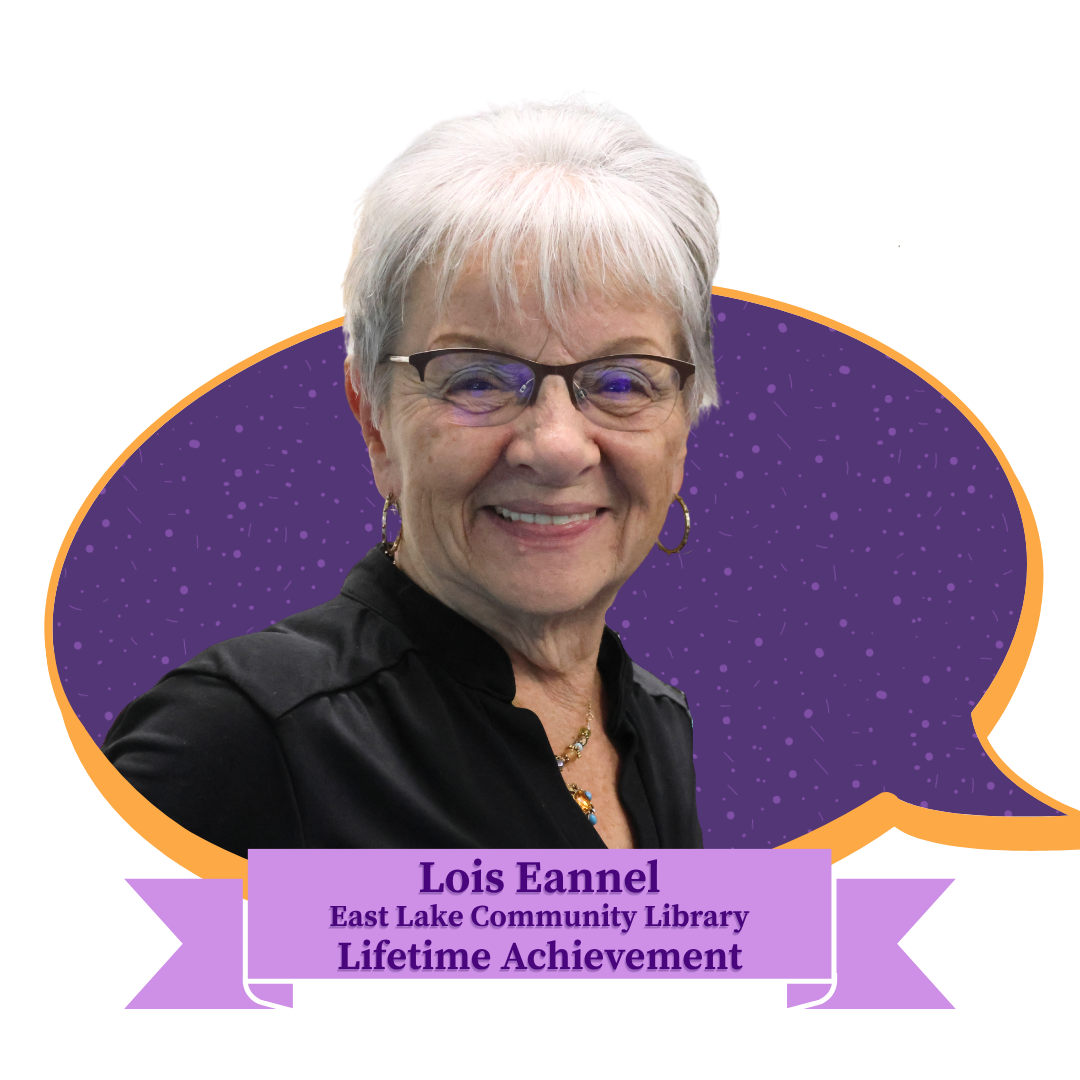 Photo of Lois Eannel, winner of the Lifetime Achievement Award