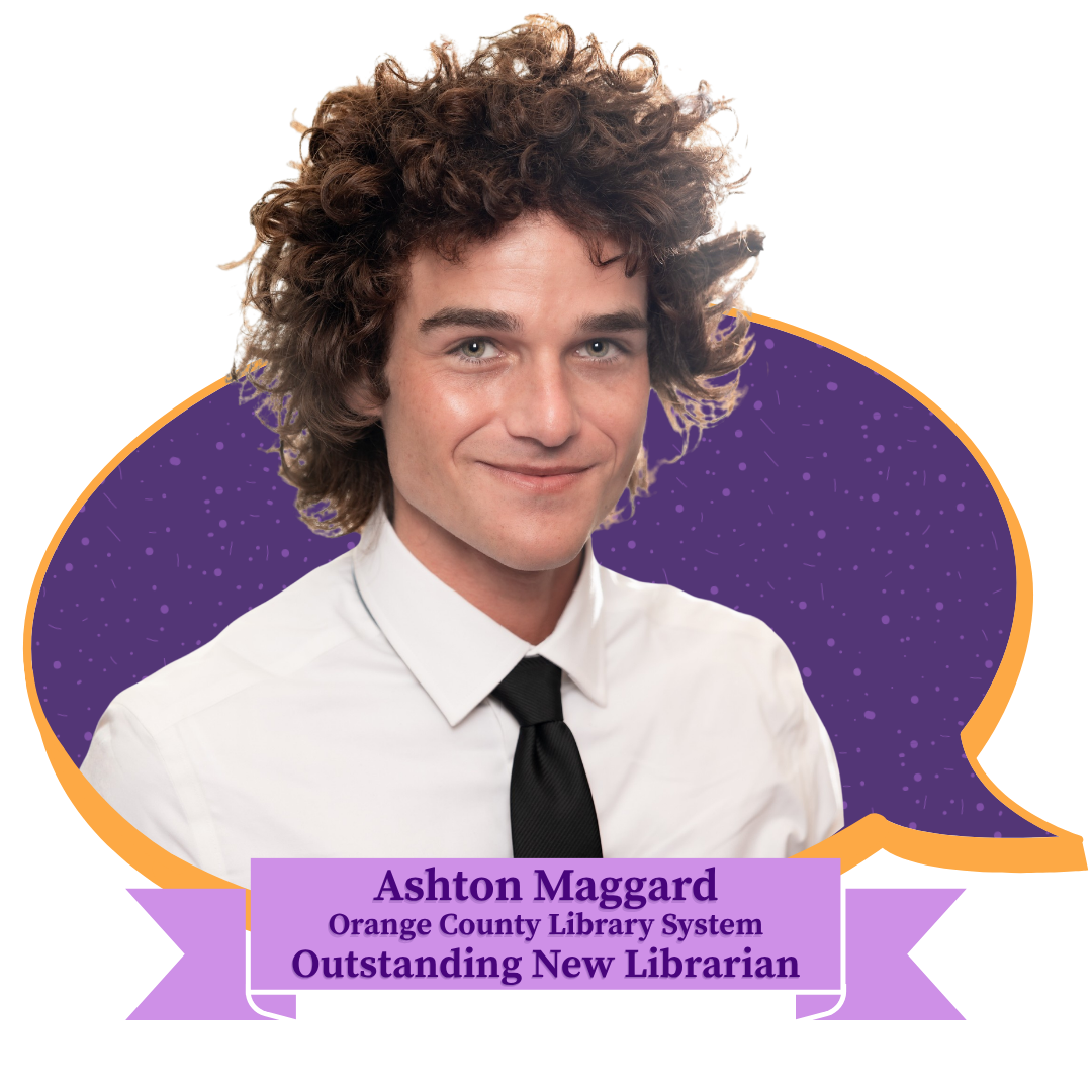 Photo of Ashton Maggard, Outstanding New Librarian
